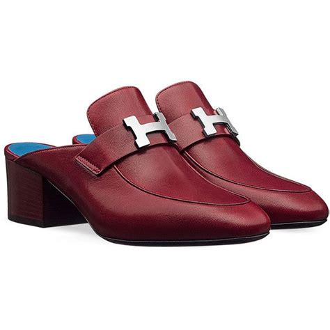 hermes red|hermes red loafer.